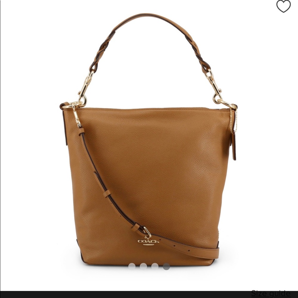 Coach Abby Duffle NWT . Style 31507 light saddle